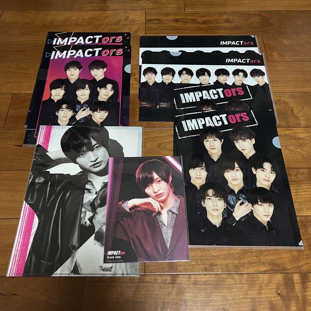Amazon.co.jp: IMP. IMPACTors インパクターズ 佐藤新 クリアファイル