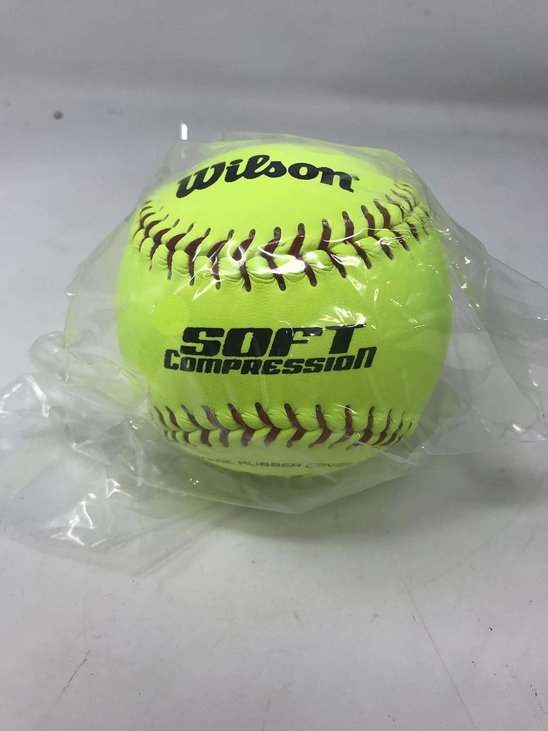 Wilson New 10" Soft Compression Optic Yellow Softballs 1 Dozen (12) Slow Pitch
