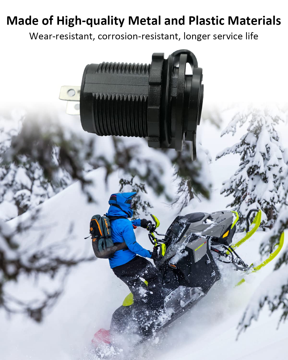 Amazon.co.jp: USBプラグとデュアルポートキット Ski-Doo REV-XM REV 
