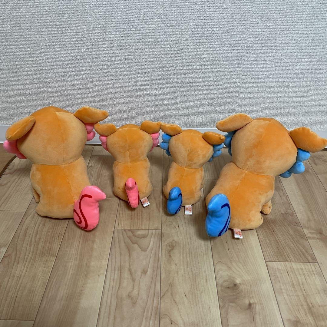 Amazon.co.jp: 沖縄物産展 シーサー ぬいぐるみくじ 4品セット : おもちゃ