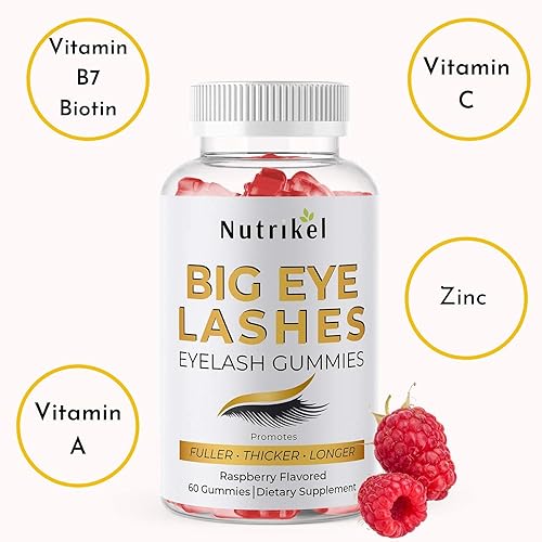 Miniatura 4 de Big Eye Lashes Crecimiento del cabello  Gomitas de crecimiento de pestañas para pestañas más completas gruesas y largas NUEVO