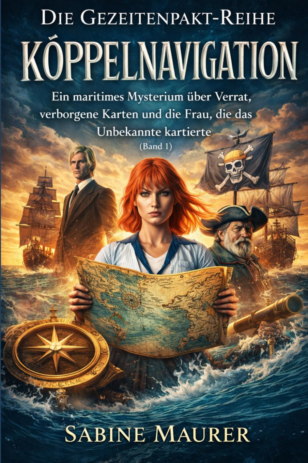Kóppelnavigation: Ein maritimes Mysterium über Verrat, verborgene Karten und die Frau, die das Unbekannte kartierte (Band 1) (Die Gezeitenpakt-Reihe)