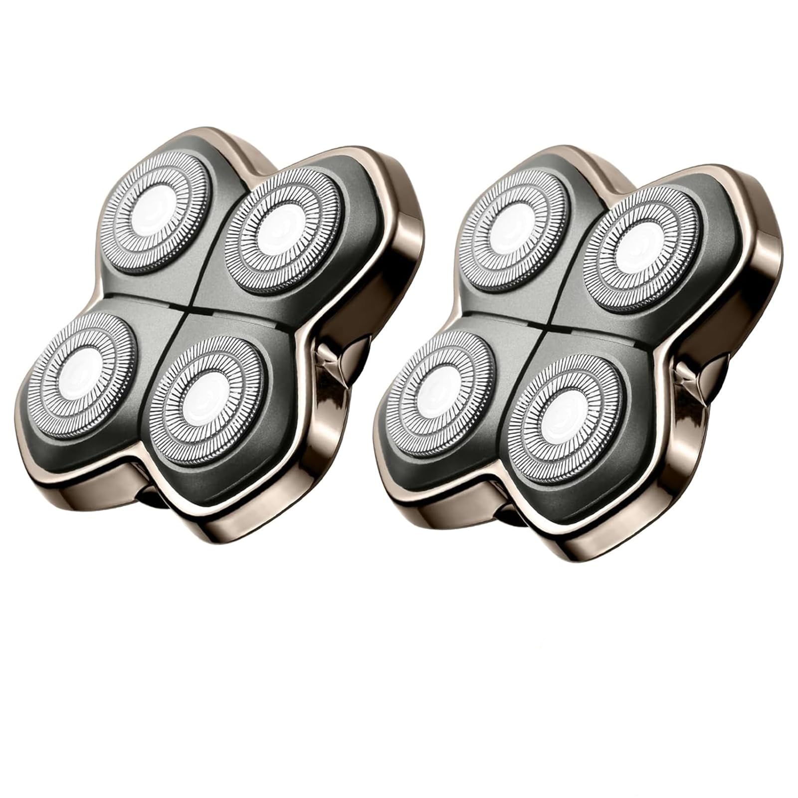 Cuchillas de repuesto para maquinilla de afeitar compatibles con Skull Pitbull Gold PRO para cabeza PRO 4 para afeitadora Pitbull Platinum (2PACK)