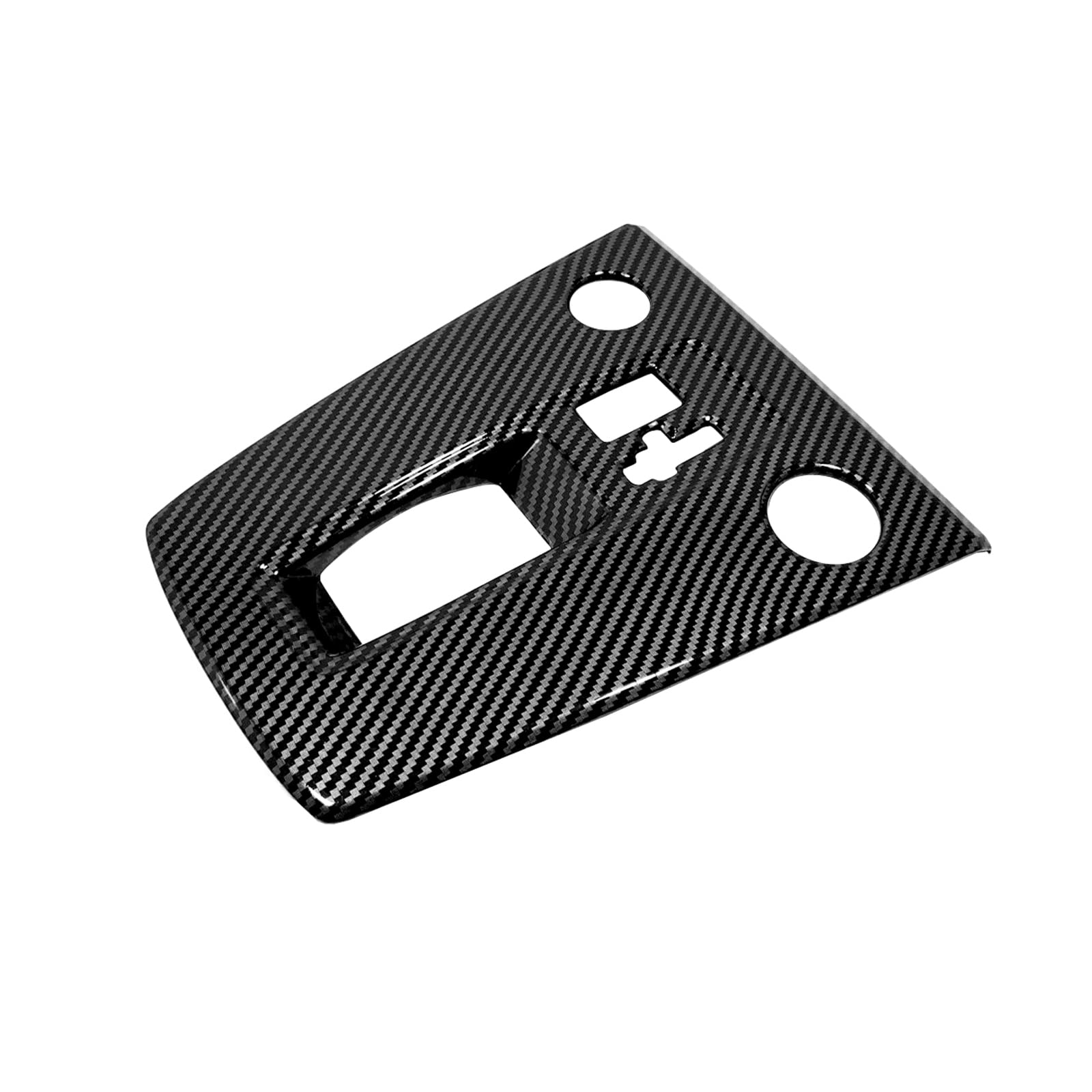 Copertura per console centrale in ABS per A3 8Y 2020 2021 2022 effetto carbonio