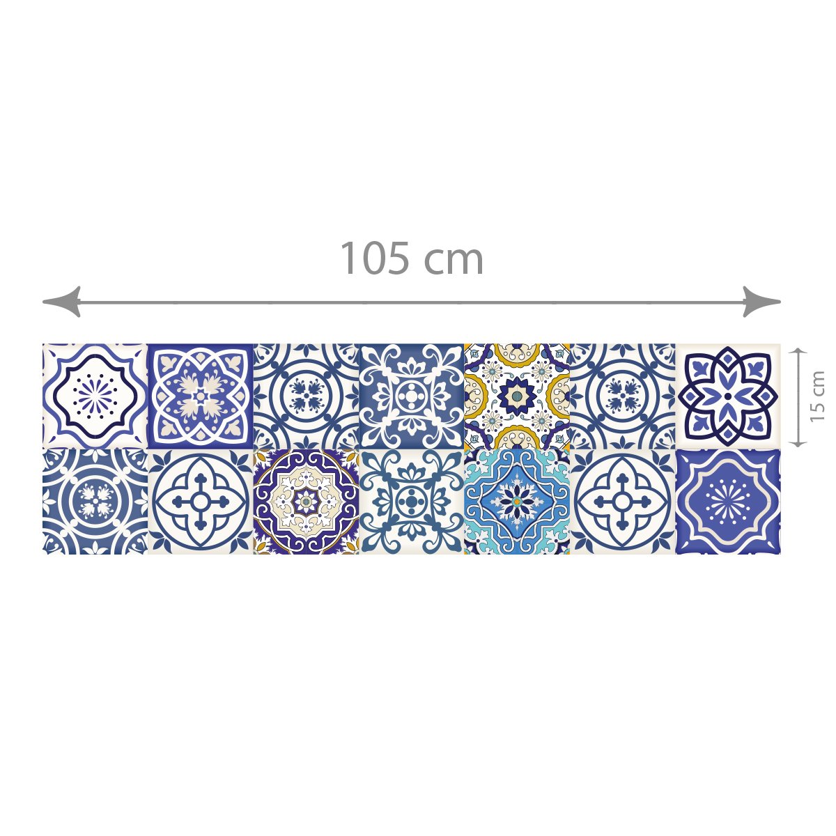 Ambiance-Live Col-RV-0541., Romina, 2bandes de 15x105cm - Image 3