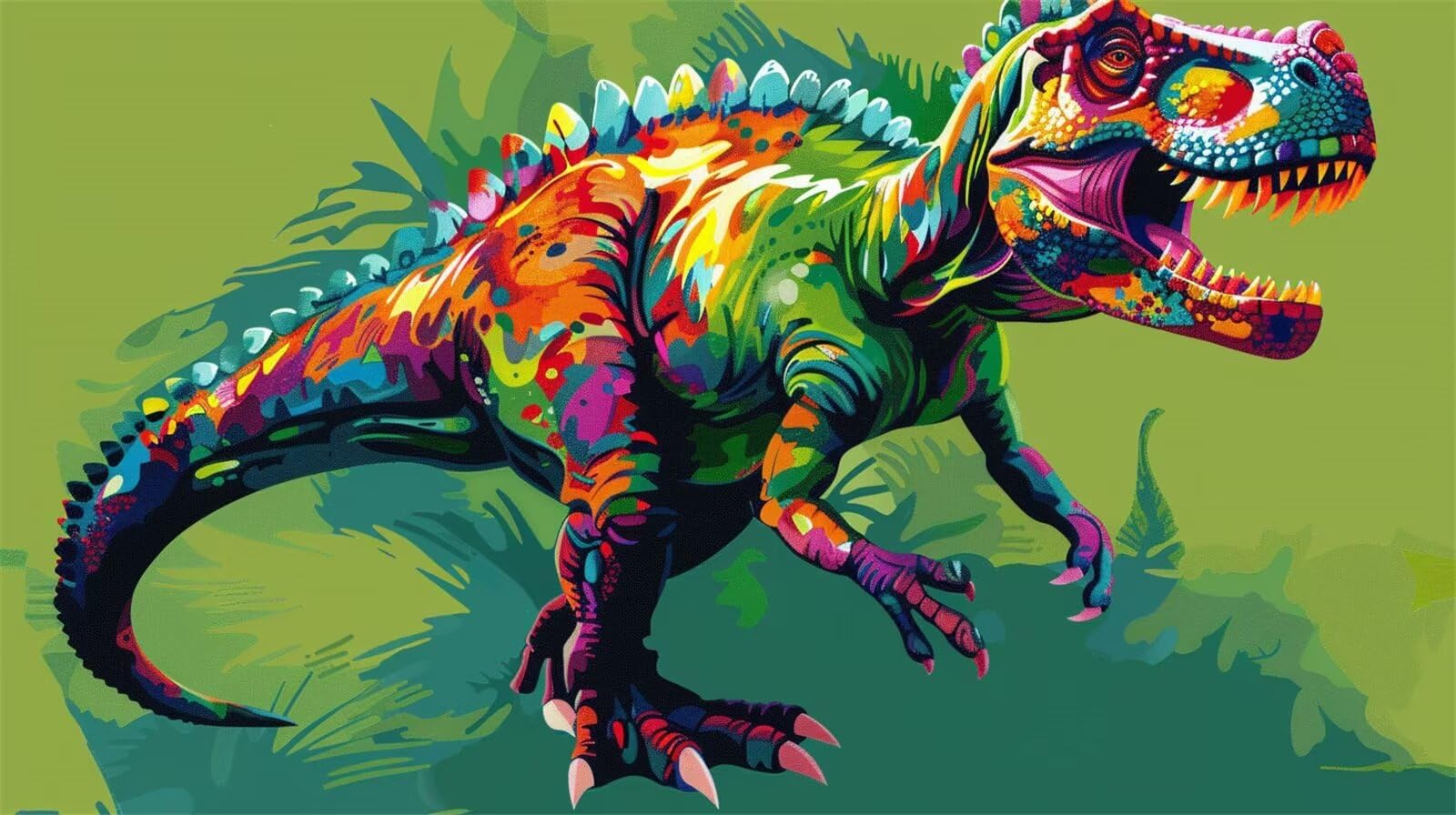 12 Pezzi Kit Dinosauri Fai da Te in Legno per Bambini Dinosauri