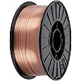 findmall ER70S-6 Mild Steel 0.035 Inch MIG Welding Wire Low Splatter 33 Pound Spool Fit for All Position Gas Welding