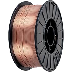 findmall ER70S-6 Mild Steel 0.035 Inch MIG Welding Wire Low Splatter 33 Pound Spool Fit for All Position Gas Welding