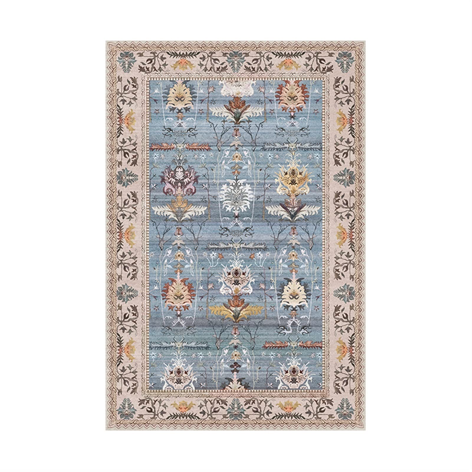 XXXXW European Floor Mats for Living Room Bedroom Carpet Home