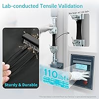 Vista 6 de Funda impermeable para sofá de exterior de 88W×40D×33H - Protector resistente para banco de patio de 3 plazas, se ajusta a muebles de 86-88 pulgadas