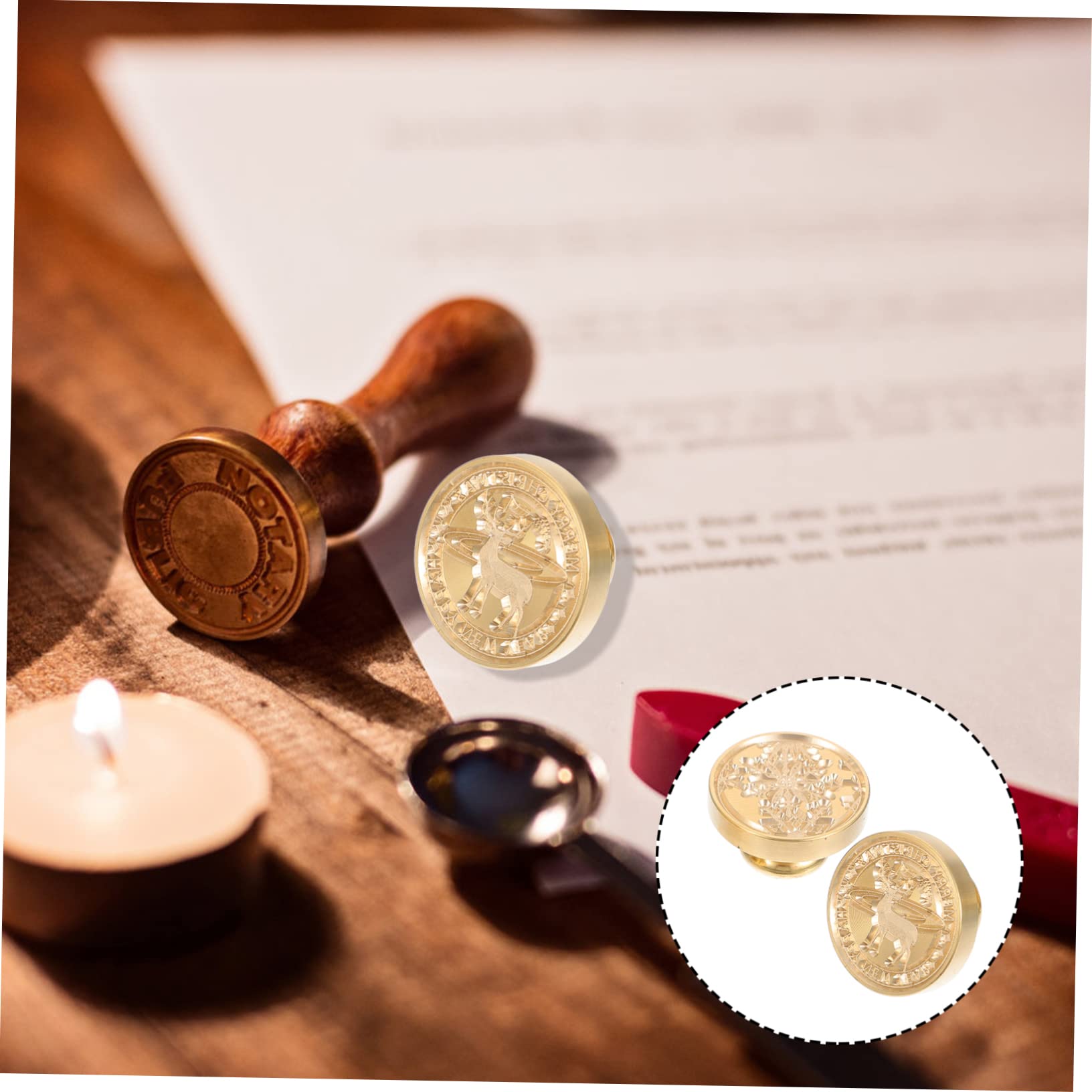 STOBOK 8stücke Weihnachts Feuer Wachs Siegel Stempel Köpfe Für Einladungen Umschläge Und Karten Hochwertige Einzigartiges Design Mit Weihnachtsmotiven
