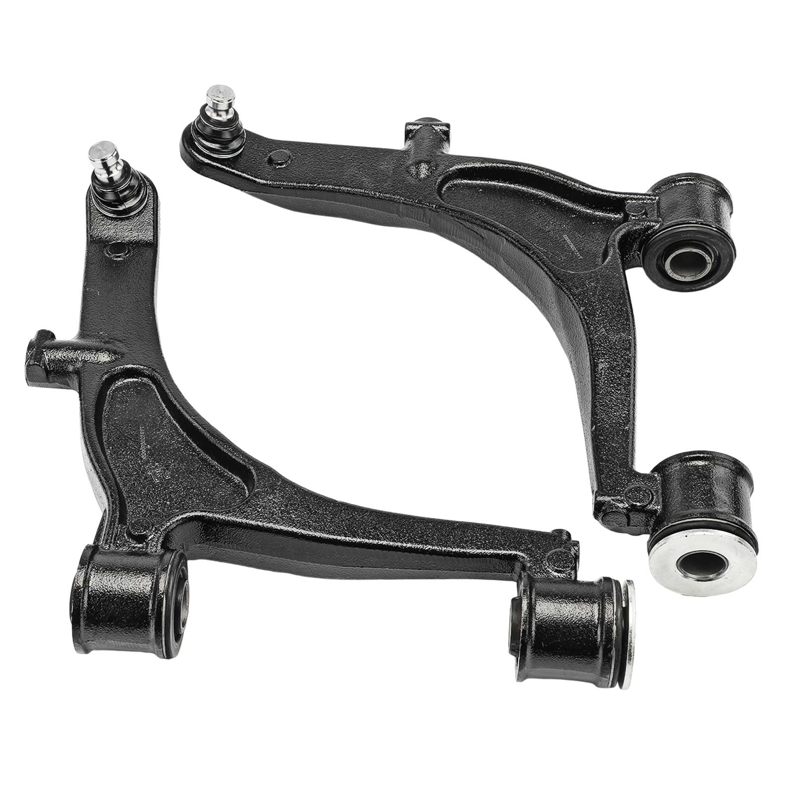 Frankberg Lot de 2 bras de suspension avant compatibles avec Interstar Bus X70, 2,5 l, 3,0 L, 2007-2011, Movano, fourgon F9, 1,9L-3,0L, 1999-2010, remplacement # 8200750274
