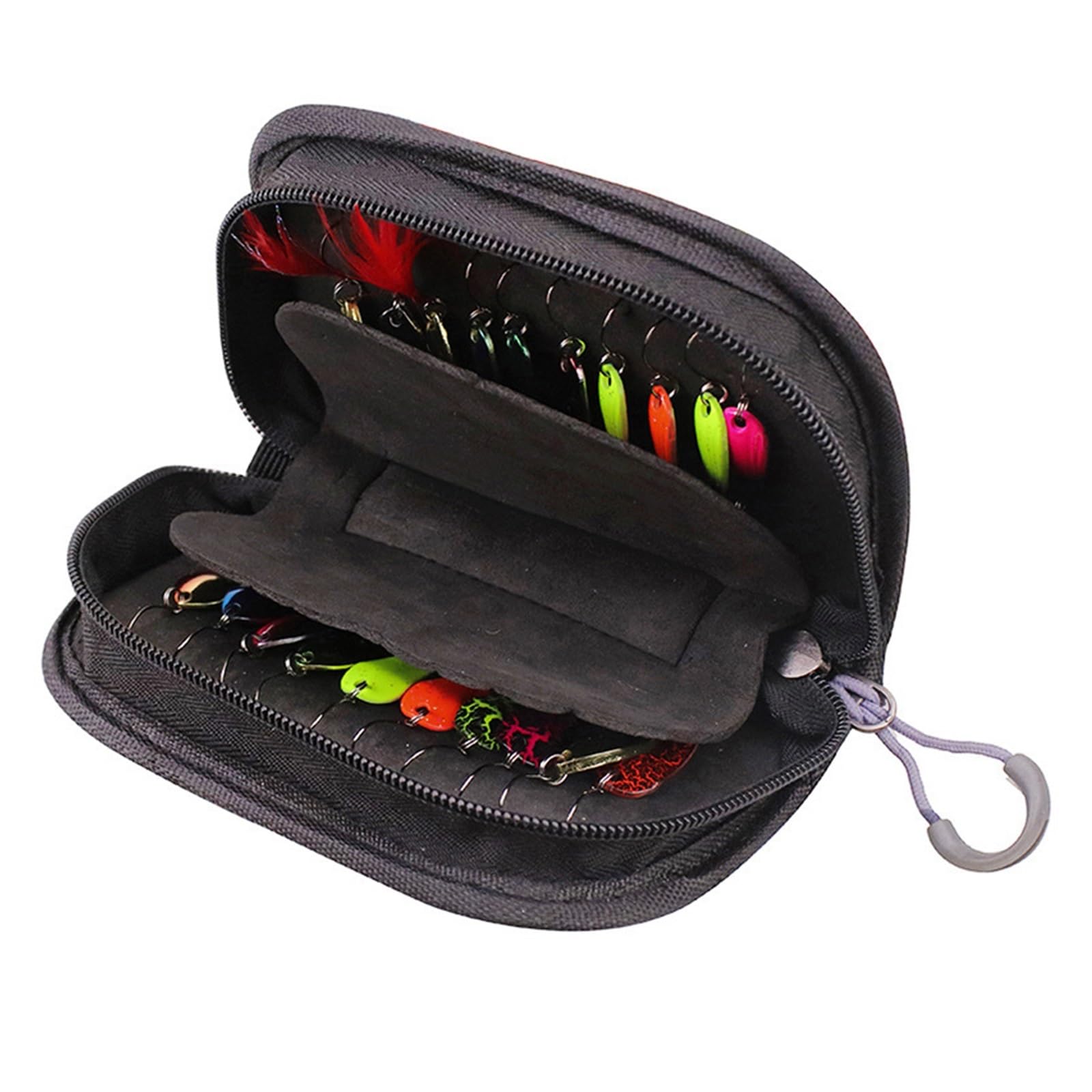 INEOUT 20 Piezas, Recién Llegado, Cucharas De Pesca, Señuelos, Juego De Señuelos De Pesca De Metal For Trucha, Lubina, Cebo De Pesca con Bolsa A Prueba De Agua