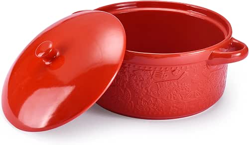 Ceramic Casserole Dish - Baking Dish Bowl Oven Safe With