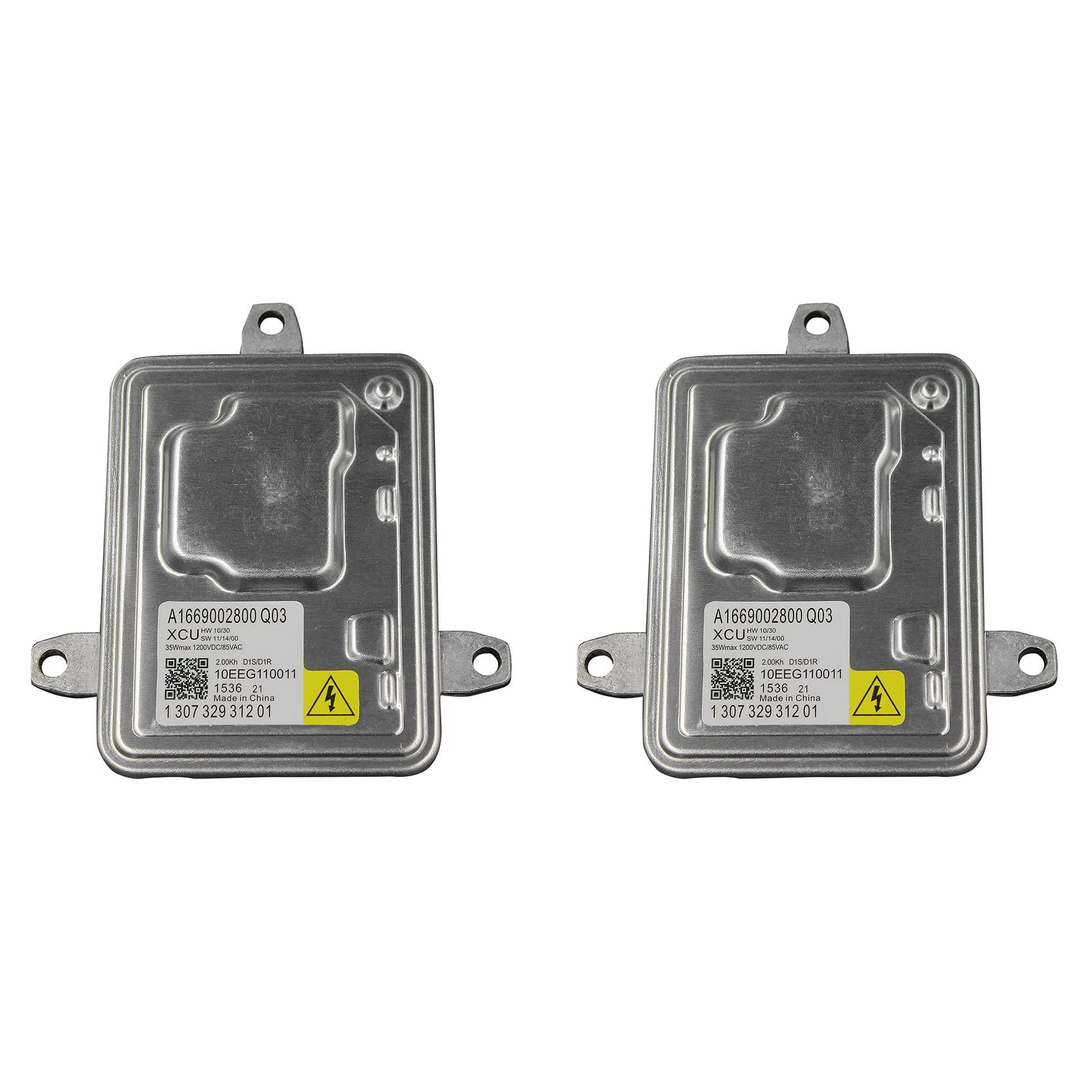 Ruitutedianzi 2X Car Xenon Headlight Ballast D1S Ballast A1669002800 Q03 130732931201 for
