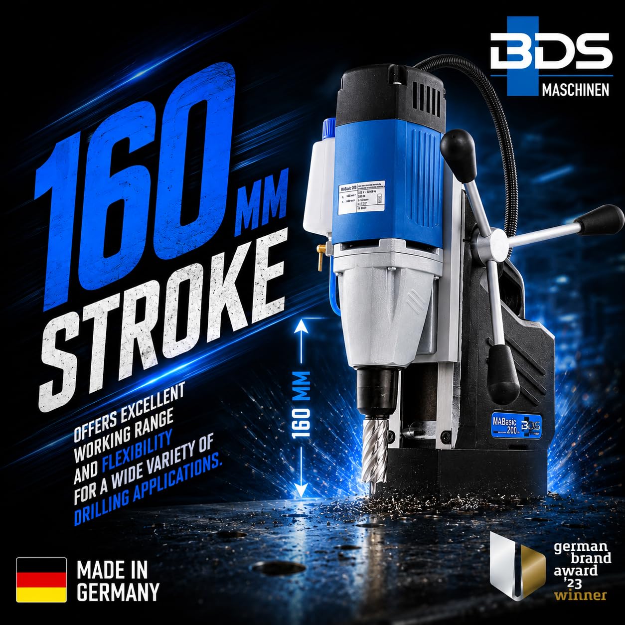 Bds - Mabasic200 taladro de la base