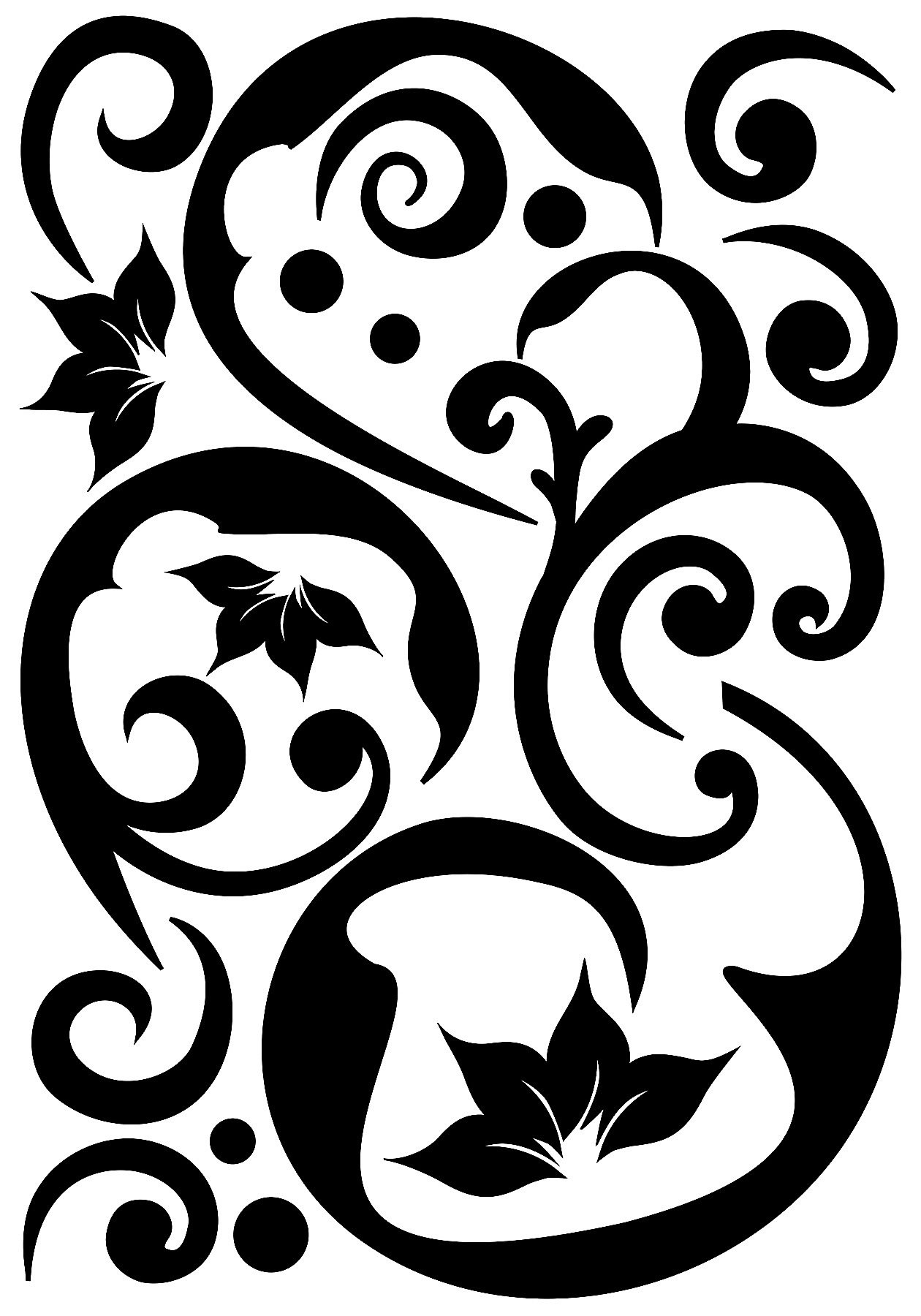 Crearreda CR-82573 Flock Notes Wall Decals