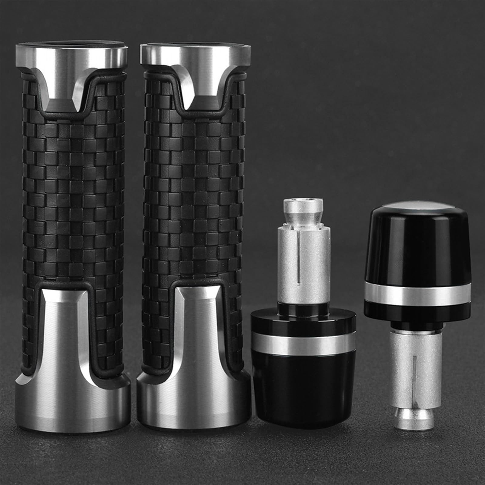 Contrapesos Manillar Moto Accesorios de Motocicleta para S┐UZUKI I┐NTRUDER 800 I┐NTRUDER800 1994-2004 2003 2002 7/8 "22 mm Empuñaduras Manillar Tapa Barra Mano Extremos Enchufe(S)