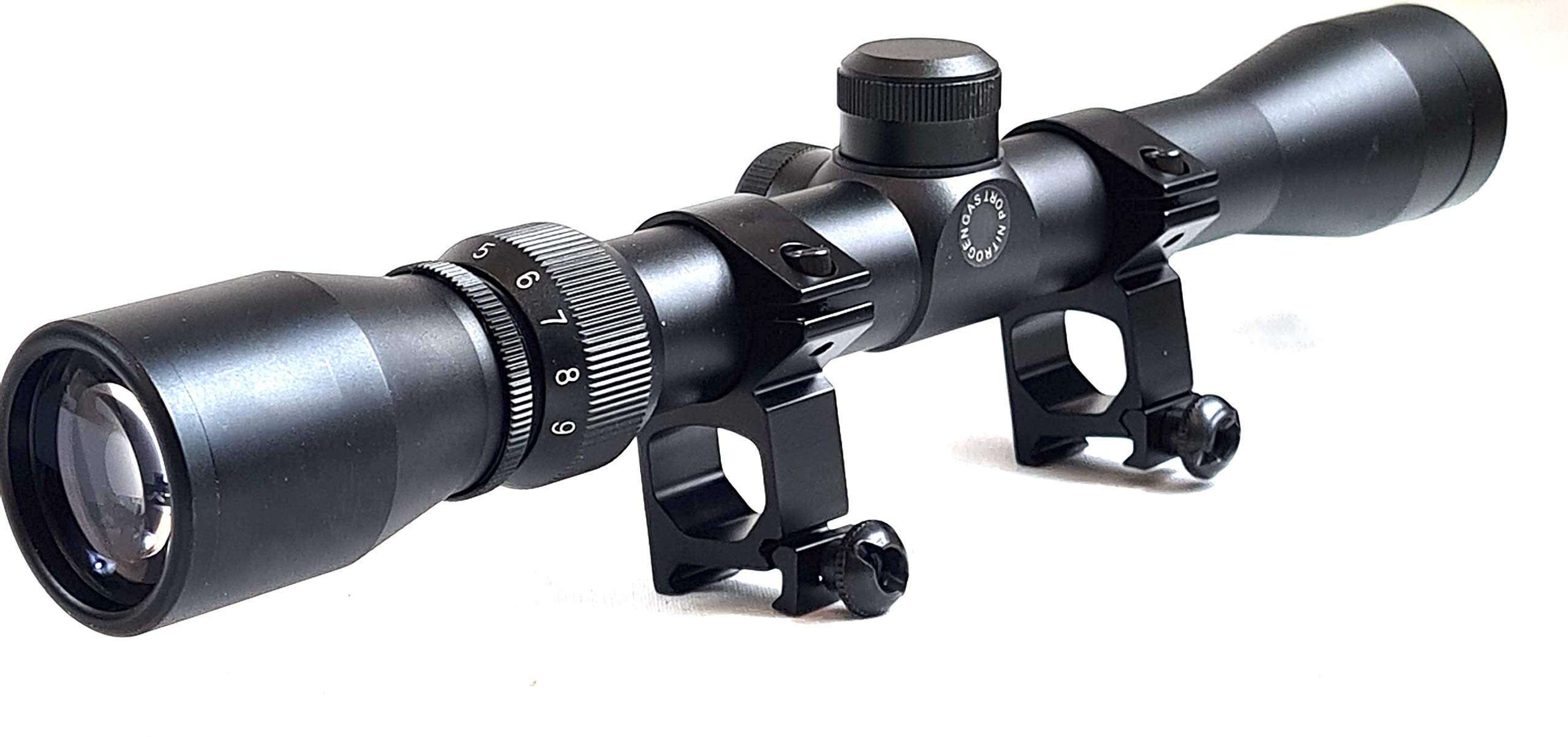 OTTICA per CARABINA ARIA COMPRESSA 3-9x32 CON ATTACCHI da 11mm mil dot CANNOCCHIALE MIRINO