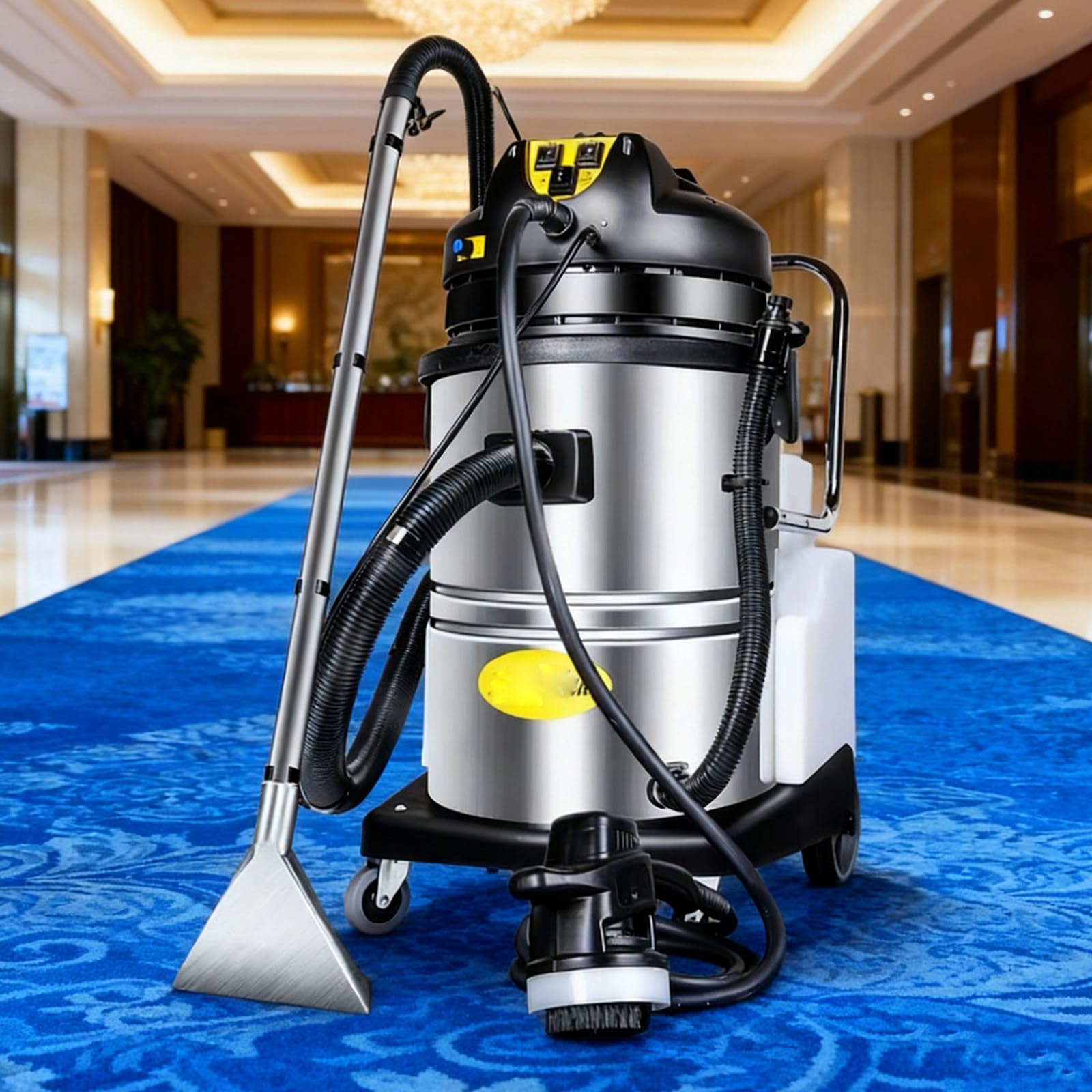 Macchina per la Pulizia di tappeti Commerciali, aspirapolvere per tappeti per la Pulizia di tappeti, divani, Ten-de, Macchina per la Pulizia di Pavimenti per divani, Ten-de e tappeti 30L