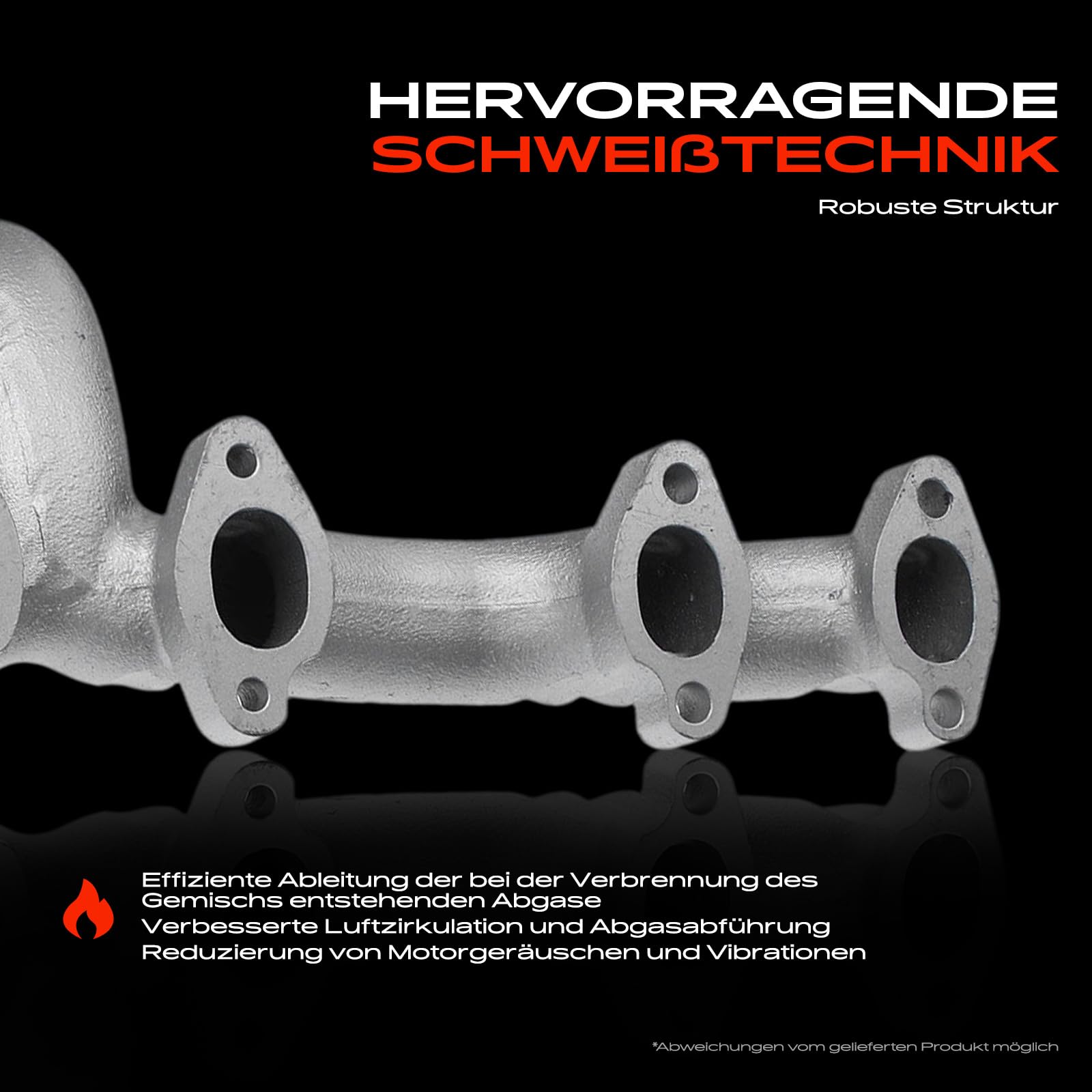 Abgaskrümmer mit Dichtungen für C-r-a-f-t-e-r 30-35 30-50 2E 2F 2.5L TDI Diesel 2006-2013 076253031A