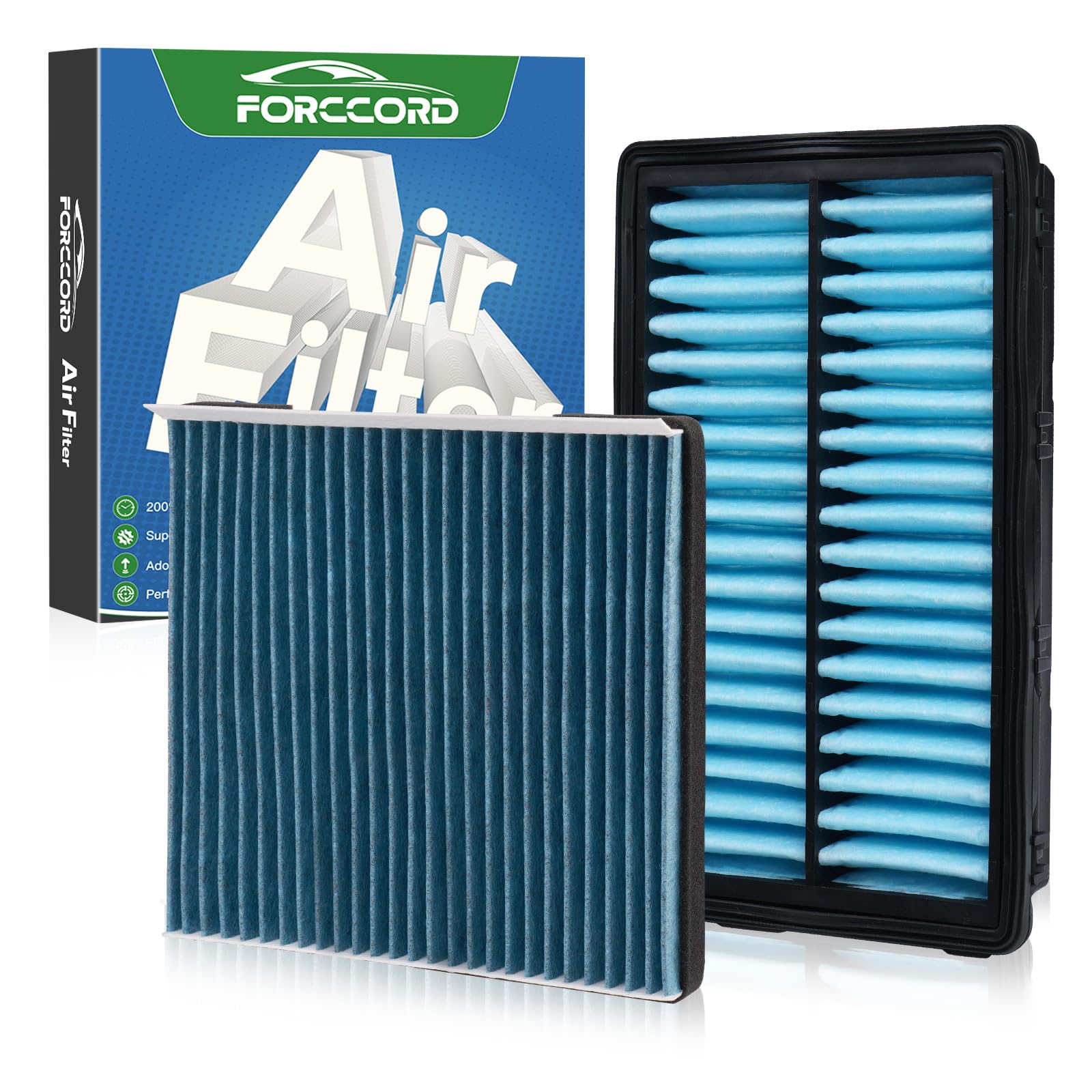 Cabin &amp; Engine Air Filter Kit for Kia Telluride 3.8L 2020-2026