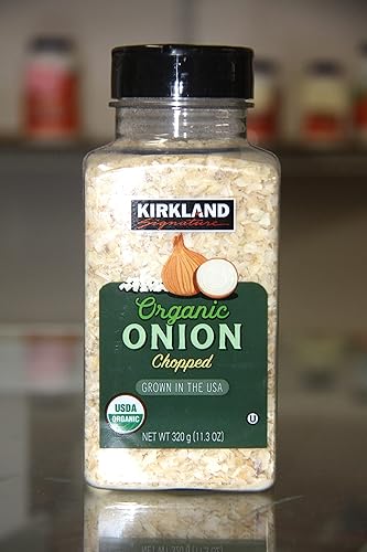 Kirkland Signature - Cebolla orgánica picada cultivada en los Estados Unidos, 11.30 onzas