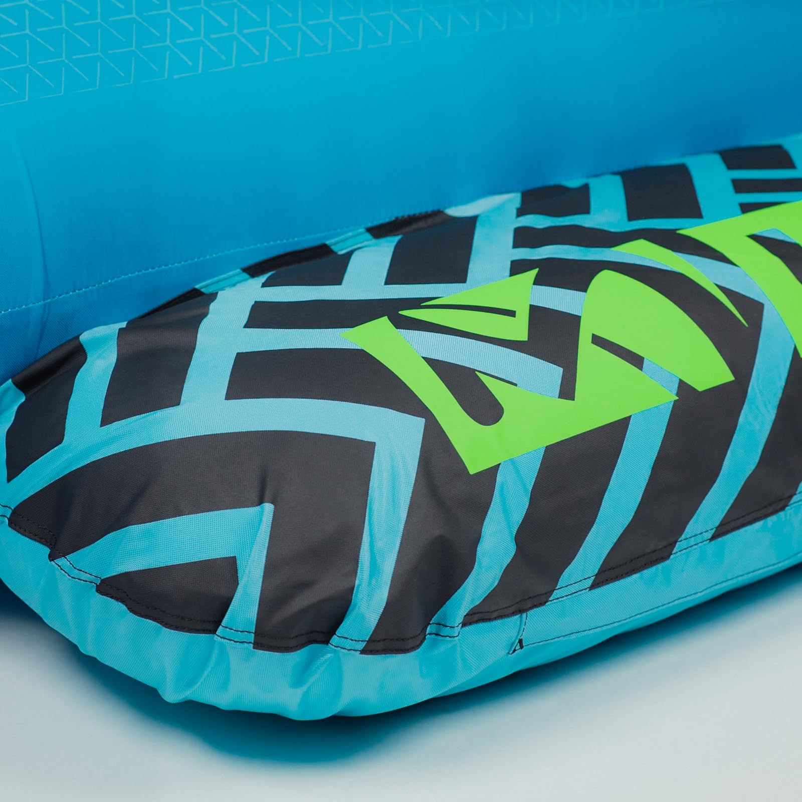 MESLE Tube Torpedo 2, 3, 4 persone Towable Boat 840 D Nylon Gonfiabile per bambini e adulti, per sport acquatici Fun-Tube, barca a banana, scivolo d'acqua, kit di riparazione incluso