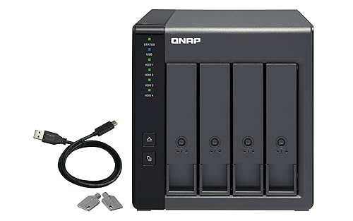 QNAP TR-004 4 Bay USB Type-C Direct Attached Storage (DAS)