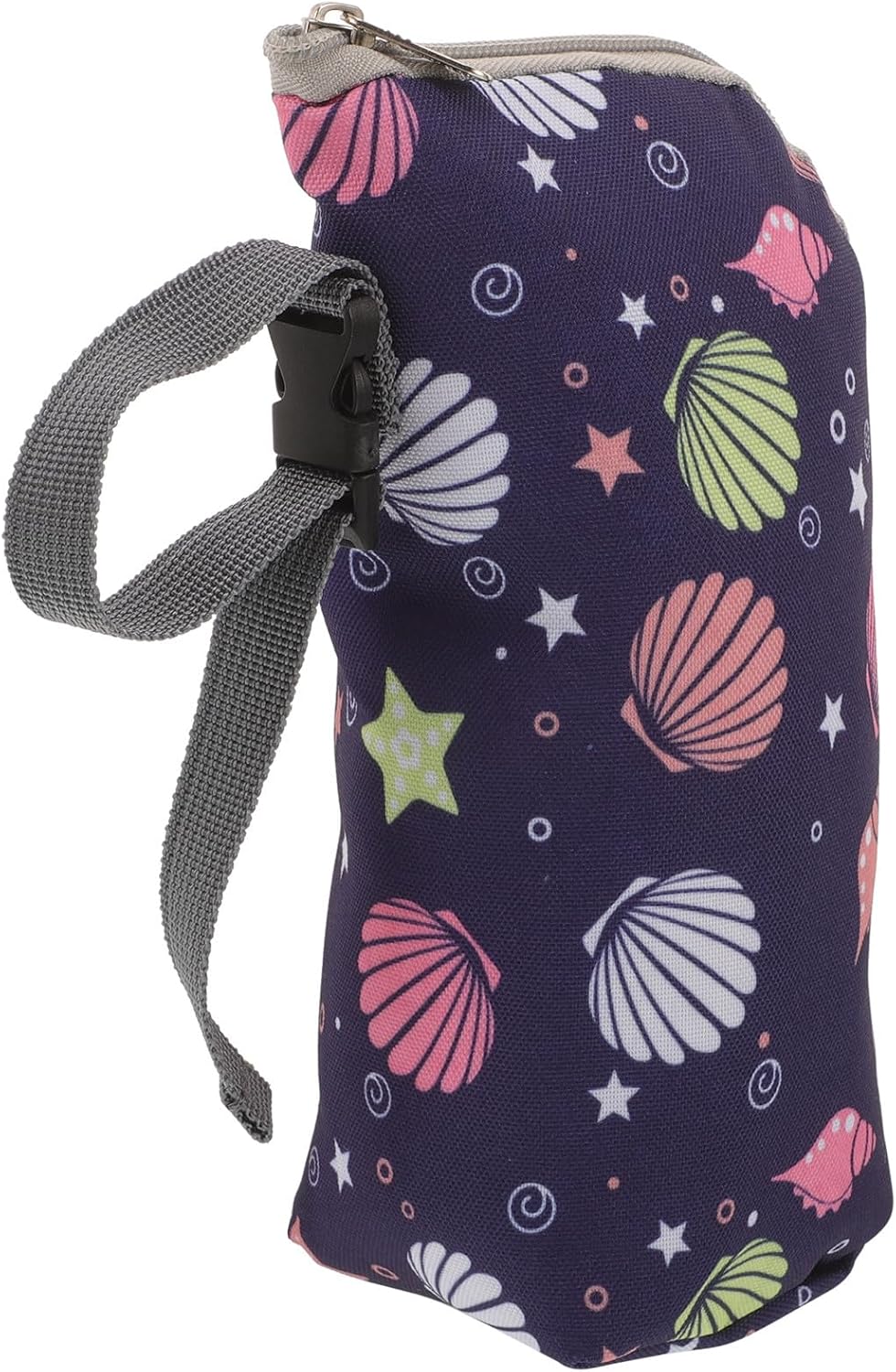 SUPVOX Portable Insulated Bottle Bag Cooler Sleeve, Travel Milk Bottle Case with Thermal Protection for Nursing Moms and Outdoor Feeding, Purple Shell Design