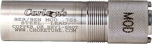 CARLSON'S Tubos de estrangulamiento calibre 12 para Beretta Benelli Mobil modificados 0.705 de diámetro acero inoxidable Tubo de estrangulamiento