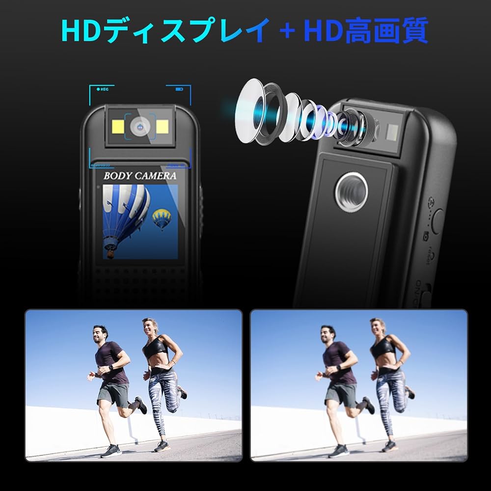 MP3プレーヤー型　超小型ビデオカメラ 楽天市場】防犯カメラ 薄型ビデオカメラ 長時間録画 クリップ式