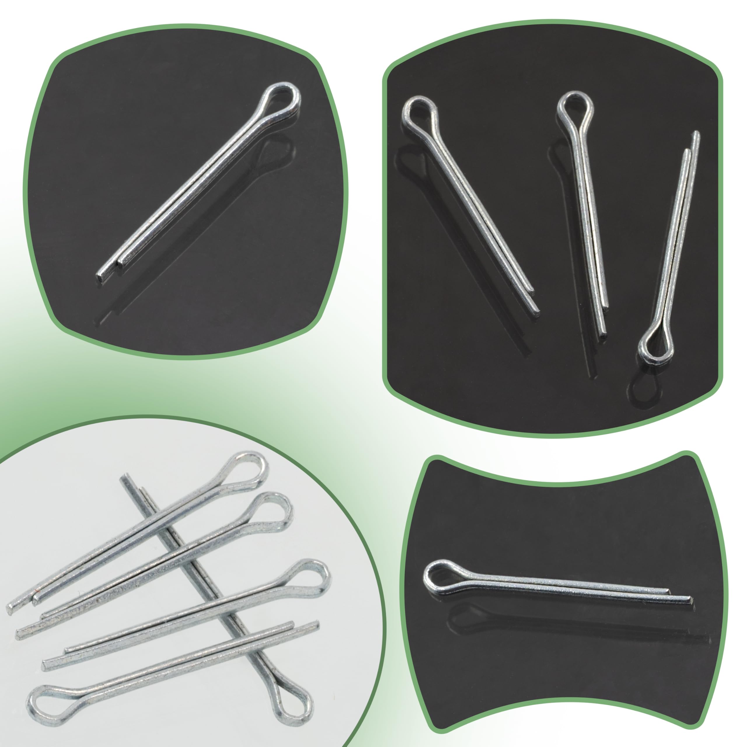 Goupilles à Chevilles Acier Allié 3/8" X 1,25" - Lot De 5, Livraison Gratuite