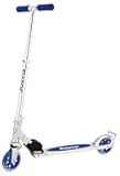 Razor A3 Kick Scooter for Kids - Larger Wheels, Front Suspension, Wheelie Bar, Lightweight, Foldable, and Adjustable Handlebars