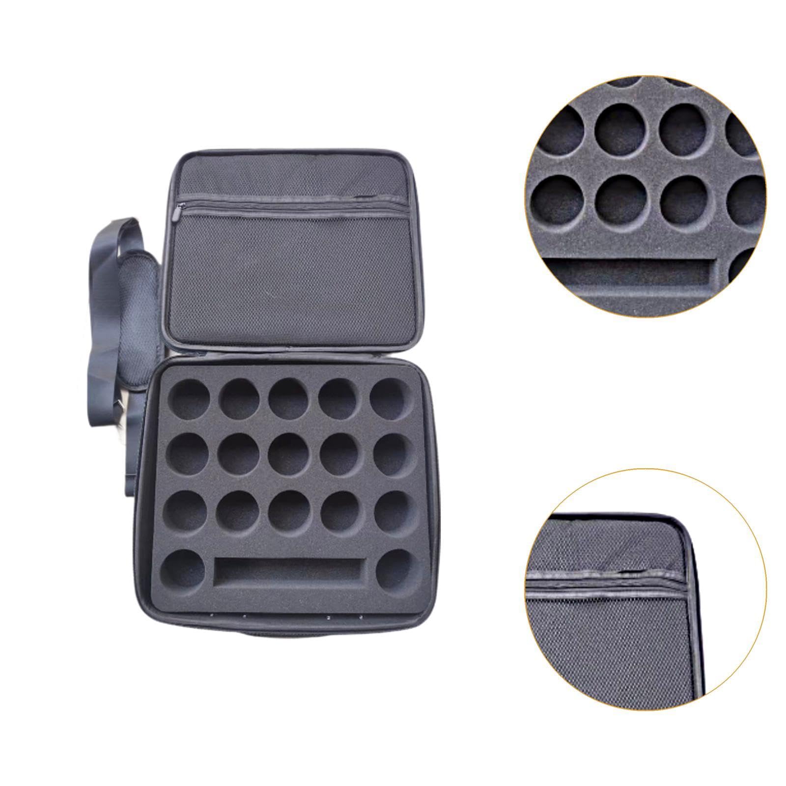 Étui pour Boules de Billard Sac de Rangement pour Billard Boîte de Transport pour Balles Billard Organisateur avec Bandoulière pour Transporter Ranger Organiser