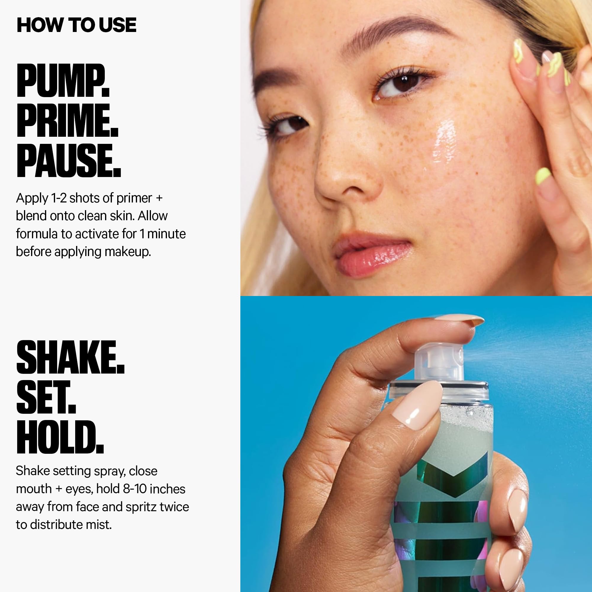 Milk Makeup Hydro Grip Heroes Gift Set, Mini Primer & Setting Spray