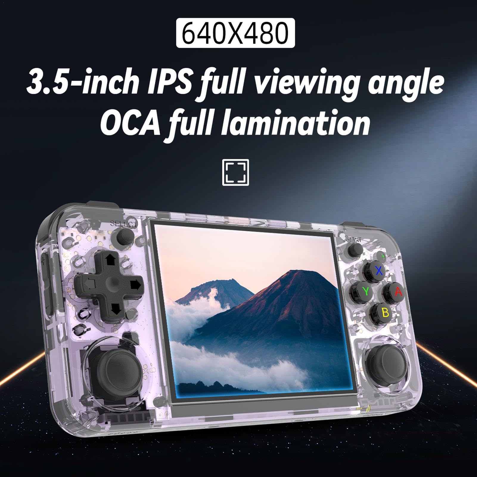 Console di portatile, Console di portatile retrò | Console di | arcade,Console di portatile portatile, videogiochi portatili con schermo da 3,5 pollici, miglior regalo per bambi