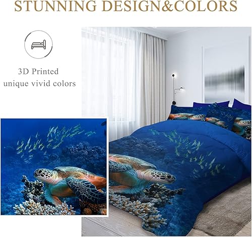 Miniatura 30 de Juego de cama individual de 8 piezas con edredón y sábanas en una bolsa para niños y niñas en una bolsa - Linda ropa de cama de animales de granja