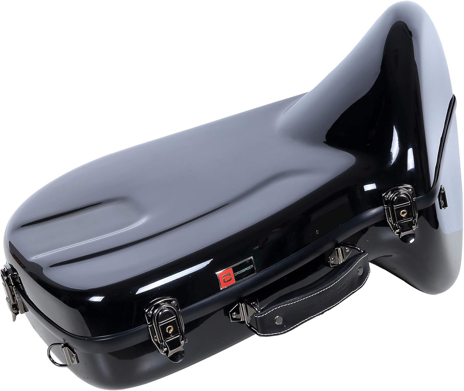 Crossrock Fiberglass Hardshell Case for French Horn Bell Undetachable with Straps-Black(CRF1020FHUBK) : Musical Instruments