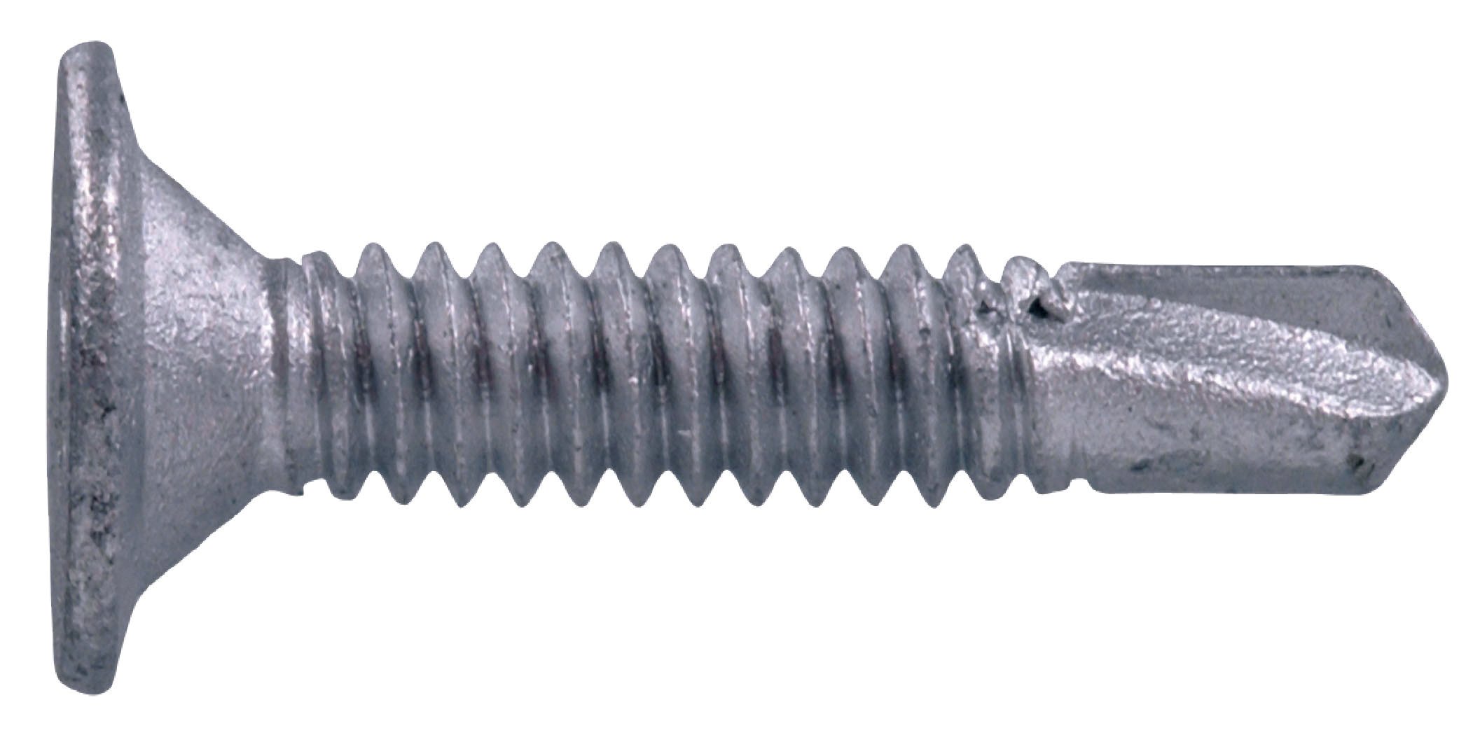 The Hillman Group 822650 10-24 x 1-7/16-Inch Wafer Head Self Drilling Sheet Metal Screw, Stainless Steel, 100-Pack