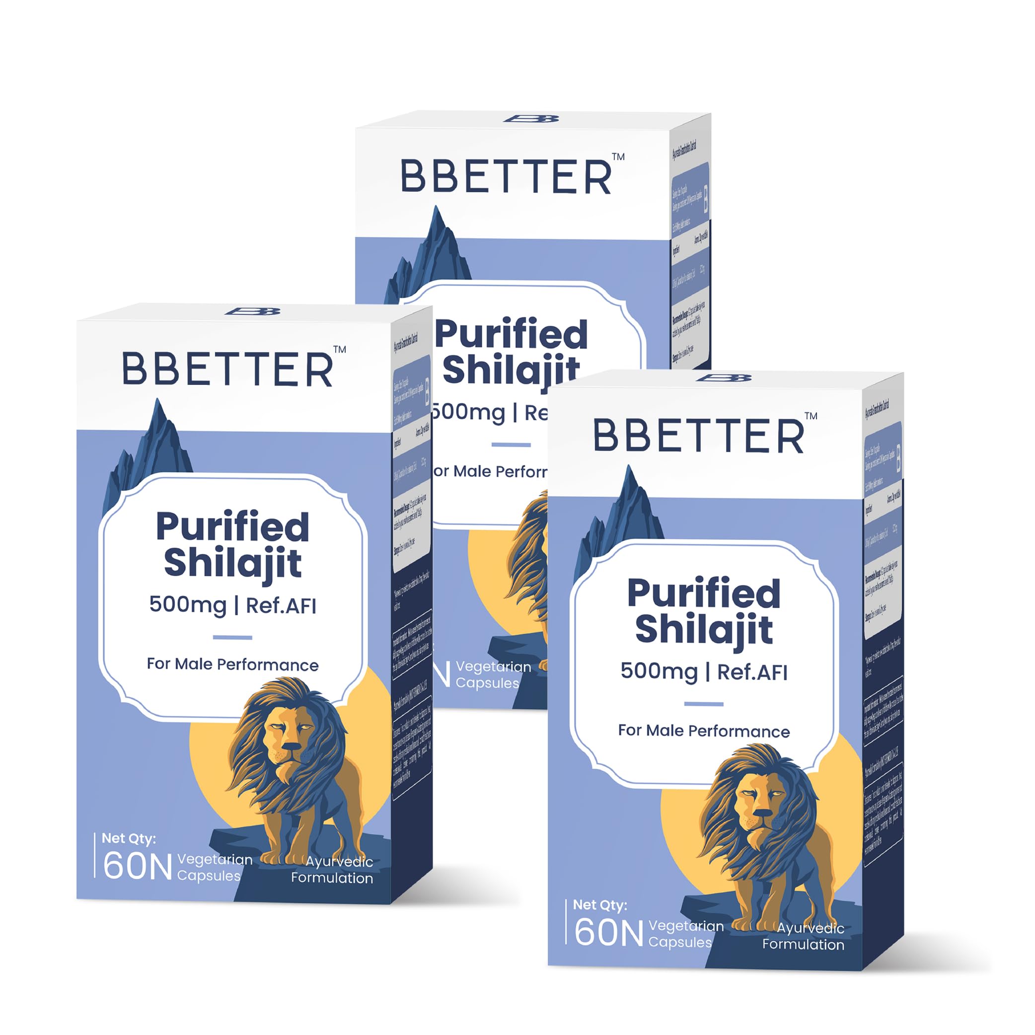 BBETTER Purified Shilajit 500Mg - Shilajit Capsule For Stamina, Strength And Vitality Support For Men (Pack Of 3) (B0BJZRGZGL) Amazon Price History, Amazon Price Tracker