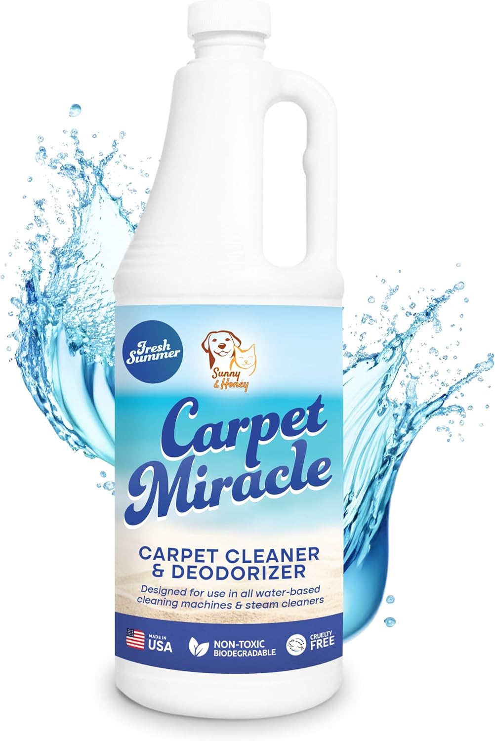 Carpet Miracle Carpet Cleaner Shampoo Solution for