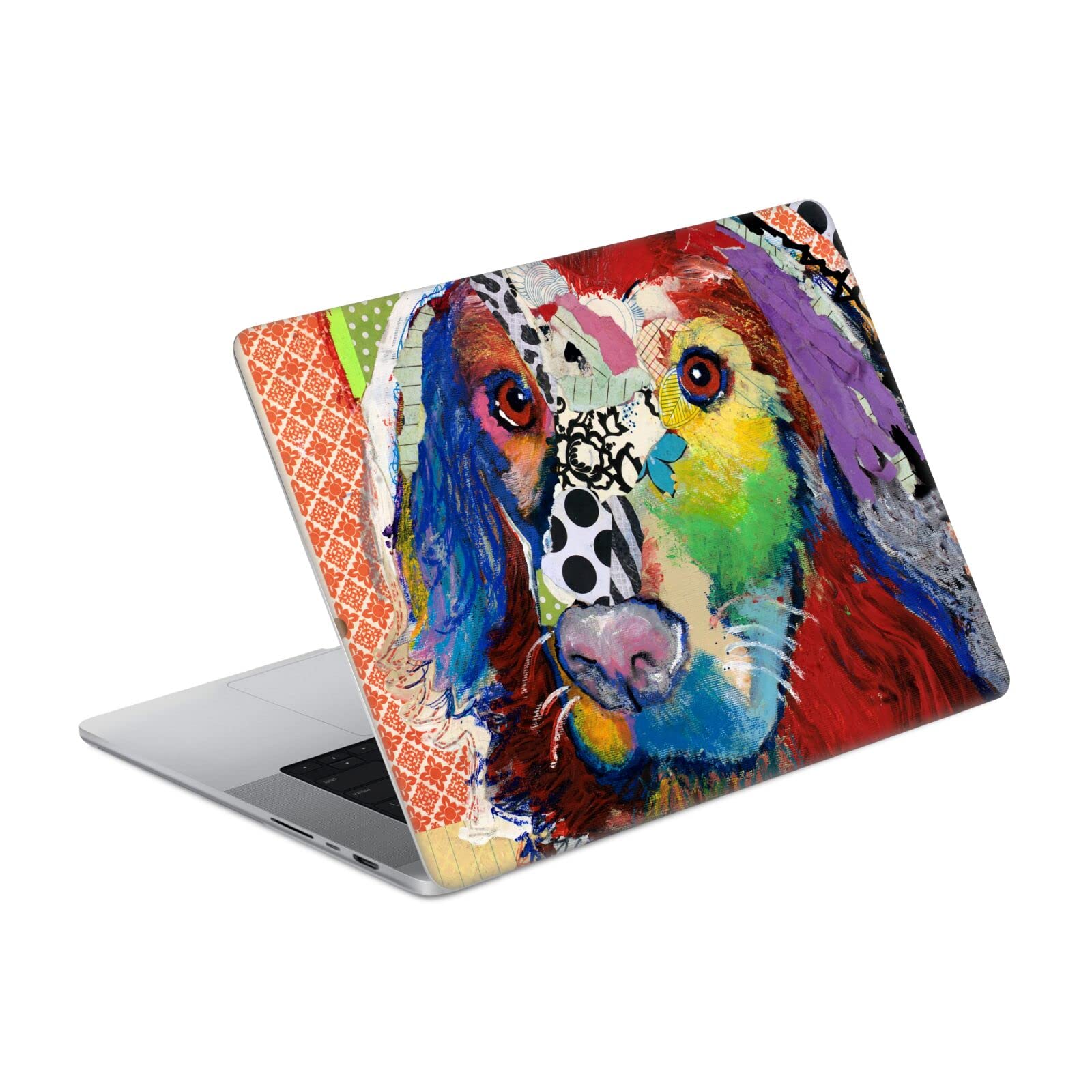 Protection vinyle MacBook Pro A2442 style Setter Irlandais Keck - 7