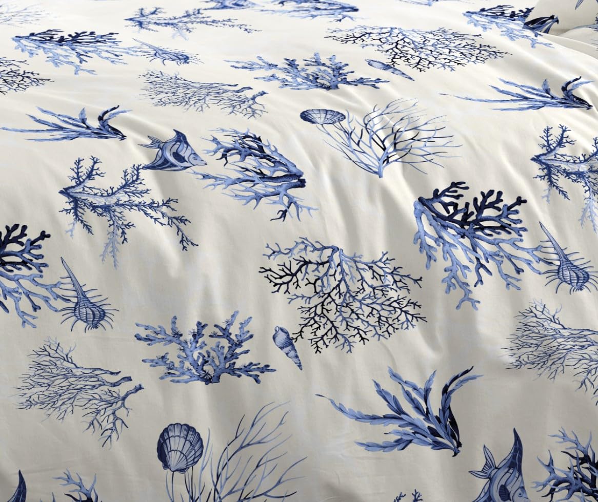 L'Emporio Casa Telo Arredo Fantasia Copridivano Copriletto in Cotone Panama, Granfoulard, 160x260-260x280-360x280 cm, Made in Italy (Corallo, 360x280)