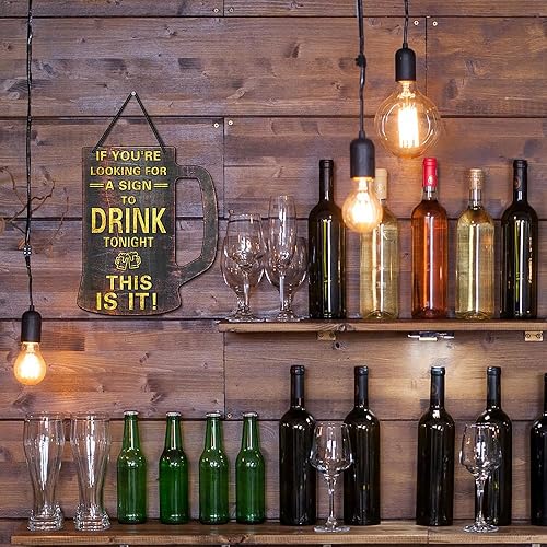Miniatura 2 de Letreros divertidos de bar,Letreros de bar para bar casero,Letreros de cerveza,Decoración de pared de bar,Bar en casa