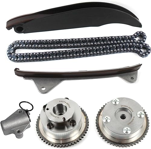 Kit de cadena de distribución de admisión y escape VVT engranaje se adapta a Kia Soul Forte Cerato Forte5 Sportage para Tucson Kona 2.0L Reemplazar