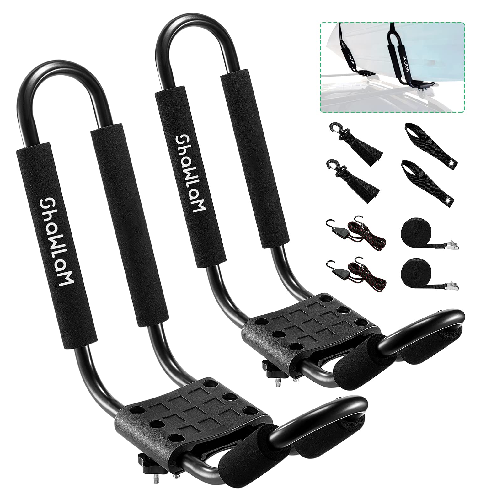 Buy JBar Kayak Roof Rack ,Universal Kayak Racks for Roof Rack for