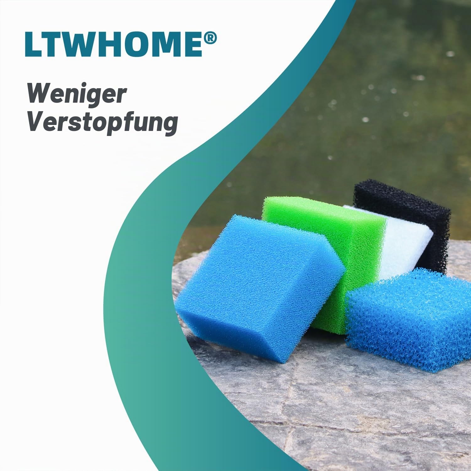 Filtermedien set Passend für Juwel Compact/BioFlow 3.0/ M (74 Stück)