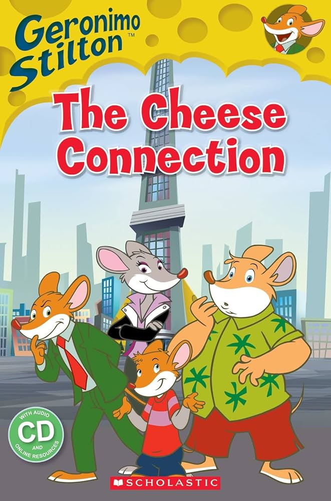 Amazon | Geronimo Stilton: The Cheese Connection (Book & CD