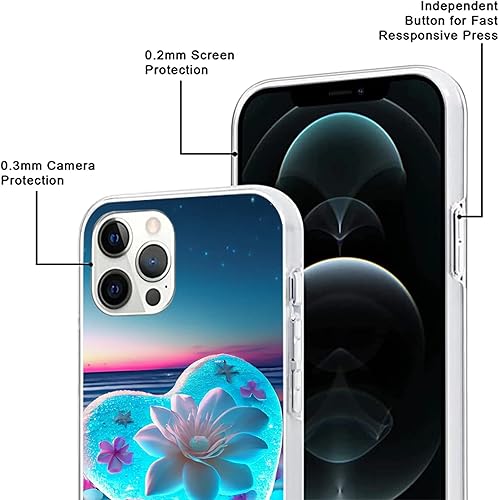 Miniatura 8 de Funda compatible con iPhone 13 Pro Max, diseño retro de collage cristiano Jesús con protección contra caídas a prueba de golpes, funda protectora de